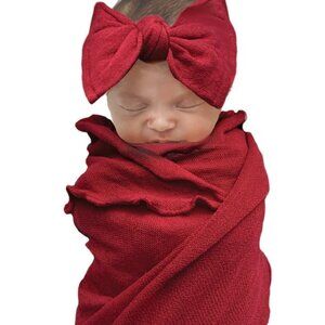 Wonder Nation 2 Piece Set Wrap & Headband 30X60"